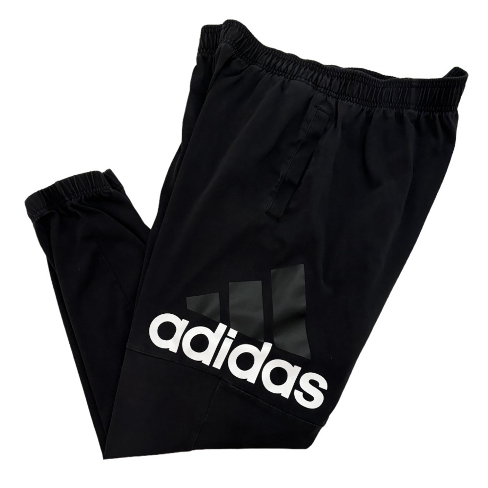 Adidas Essentials Performance Logo Athletic Jogge… - image 2